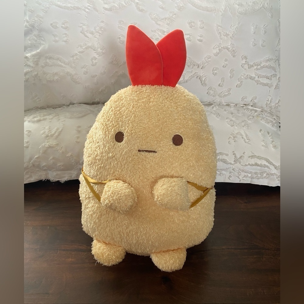 Sumikko Gurashi Ebifurai-no-Shippo with Backpack Jumbo 16” San-X